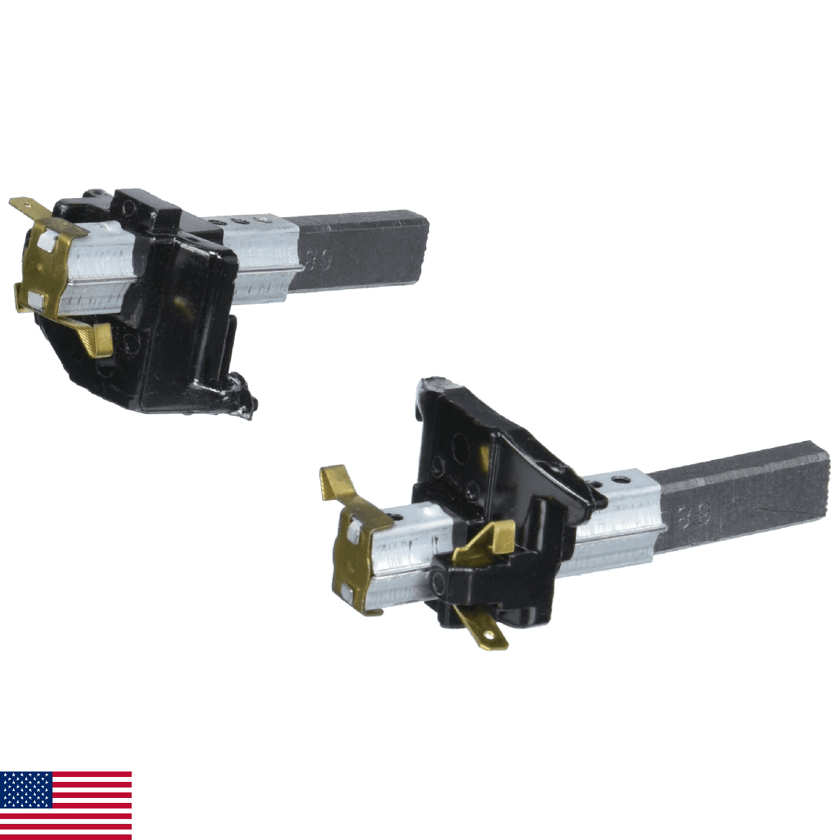 Master Equipment FlashDry Dryer Replacement Carbon Brush 2-Pack - Image 1