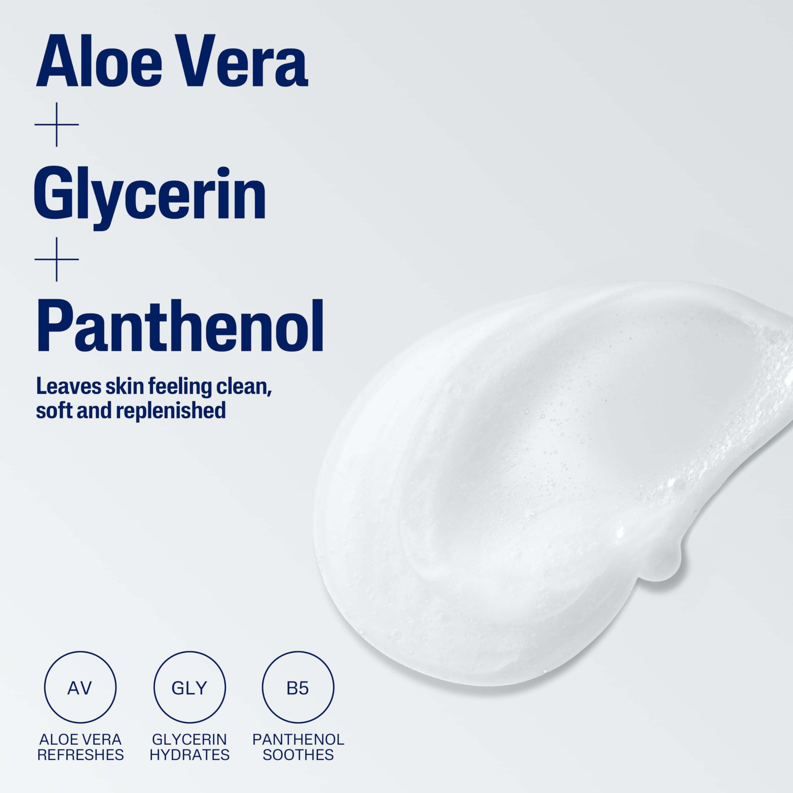 Cetaphil Ultra Gentle Body Wash, For Dry to Normal, Sensitive Skin, 16.9oz Pack - Thumbnail 4