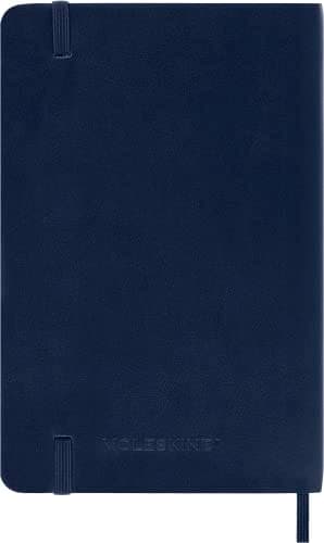 Moleskine Classic Notebook, Soft Cover, Pocket (3.5" x 5.5") Plain/Blank, Sapphi - Thumbnail 3