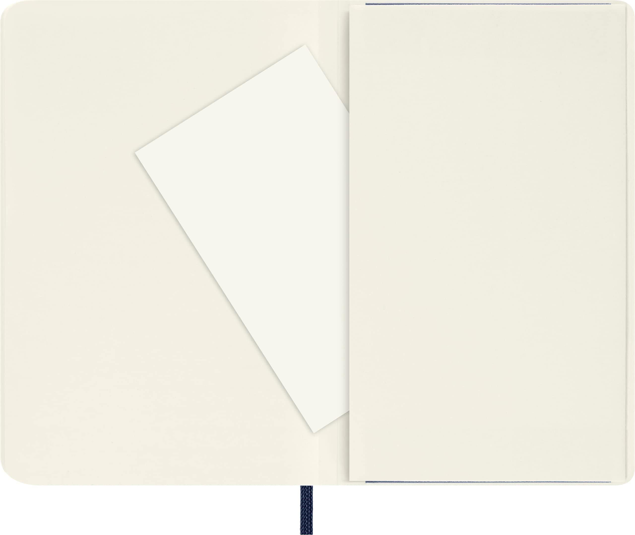 Moleskine Classic Notebook, Soft Cover, Pocket (3.5" x 5.5") Plain/Blank, Sapphi - Thumbnail 7