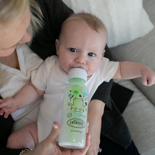 Dr. Brown's Natural Flow Anti-Colic Options+ Narrow Baby Bottle, 8 oz/250 mL, wi - Thumbnail 12