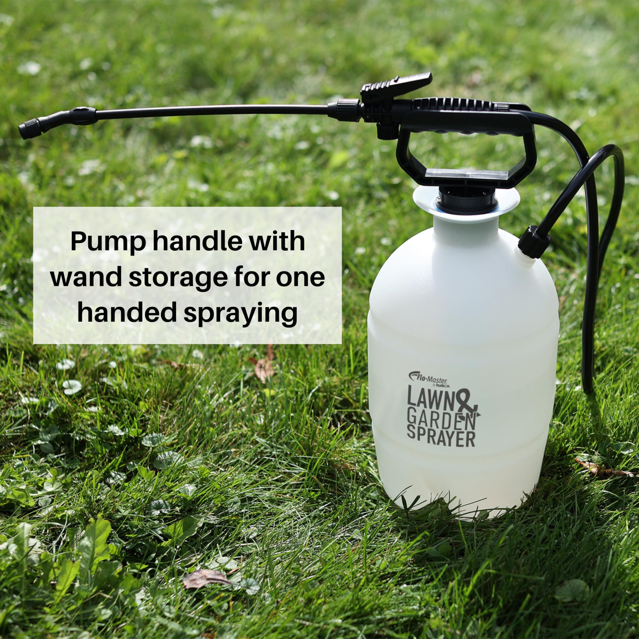 Flo-Master by Hudson 24101 1 Gallon Lawn and Garden Tank Sprayer, Translucent - Thumbnail 5
