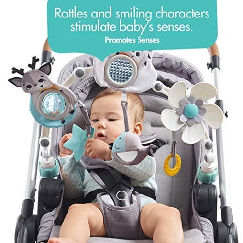 Tiny Love Black & White Sunny Stroll Stroller Arch, Magical Tales - Thumbnail 4