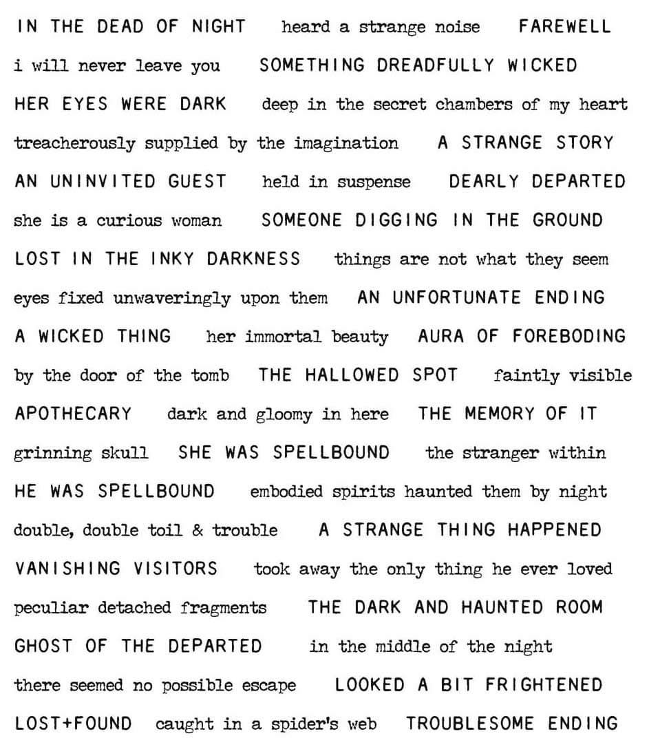 Stampers Anonymous Tim Holtz - Stampers Anon Cling RBBR Stamp Set, Tiny Text Hal - Thumbnail 2