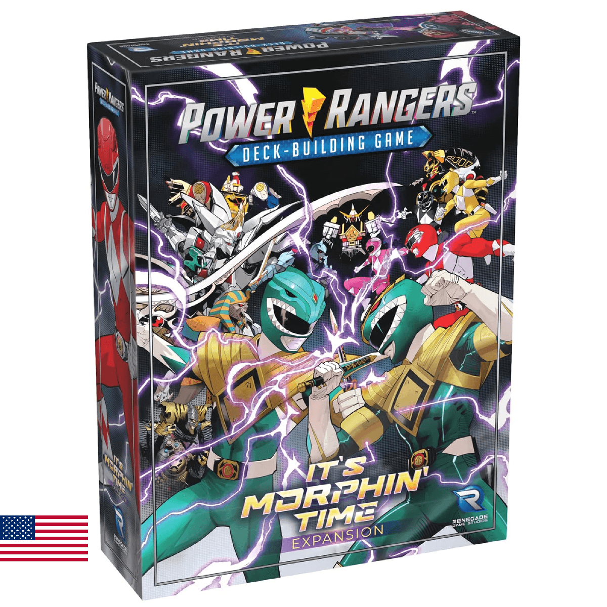 Renegade Game Studios: Power Rangers Deck-Building Game - It’s Morphin’ Time Exp - Image 1