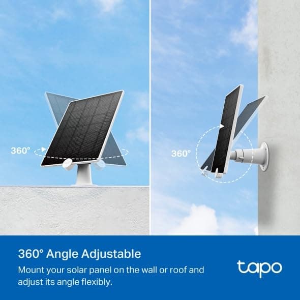 Tapo Solar Panel A200, (Compatible with MagCam C425, C420, and C400), Long-Lasti - Thumbnail 3