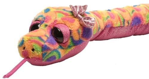 Wild Republic Snake Plush, Snake Stuffed Animal, Plush Toy, Pet Snake, Sherbert, - Thumbnail 4