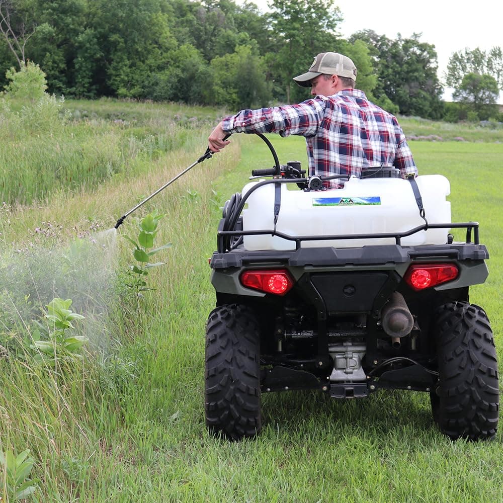 Everflo 12V On-Demand Diaphragm Sprayer Pump - 1.0GPM, 40 PSI Max, 3/8" Hose Bar - Thumbnail 6