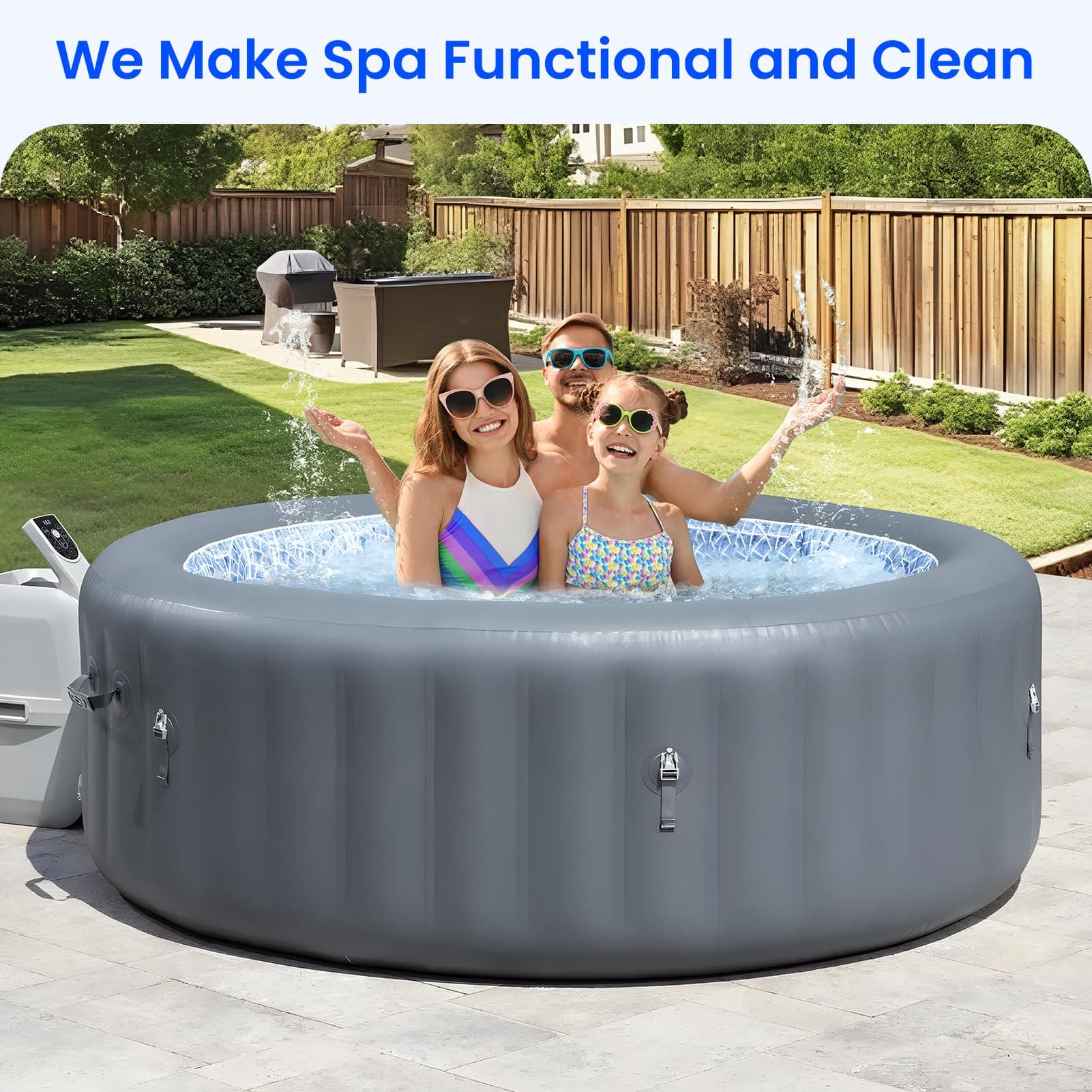 Future Way Hot Tub Filter Replacement for SaluSpa Hot Tub Filters, Type VI Spa F - Thumbnail 7