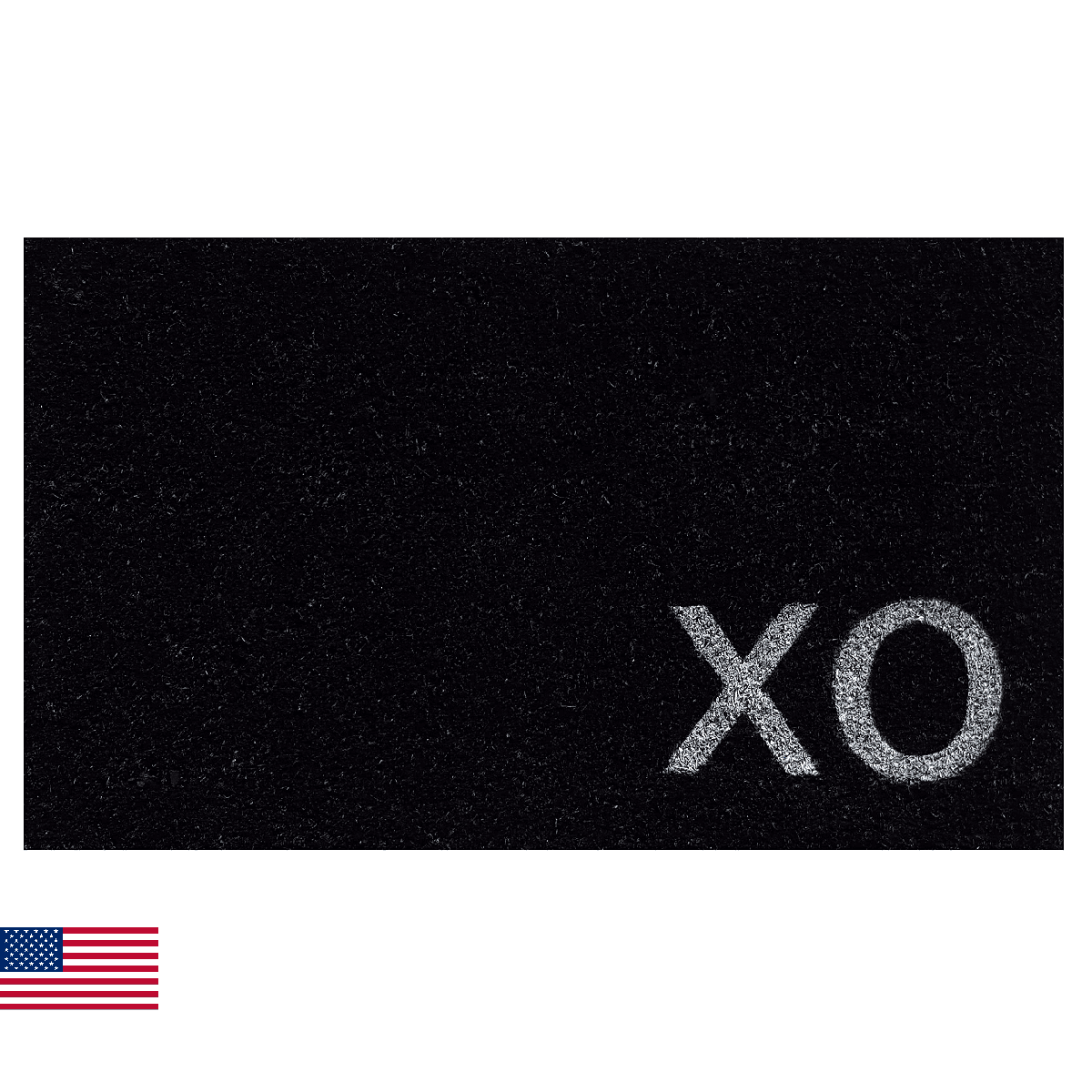 callowaymills 122221729 Doormat, 17" x 29", Black/White - Image 1