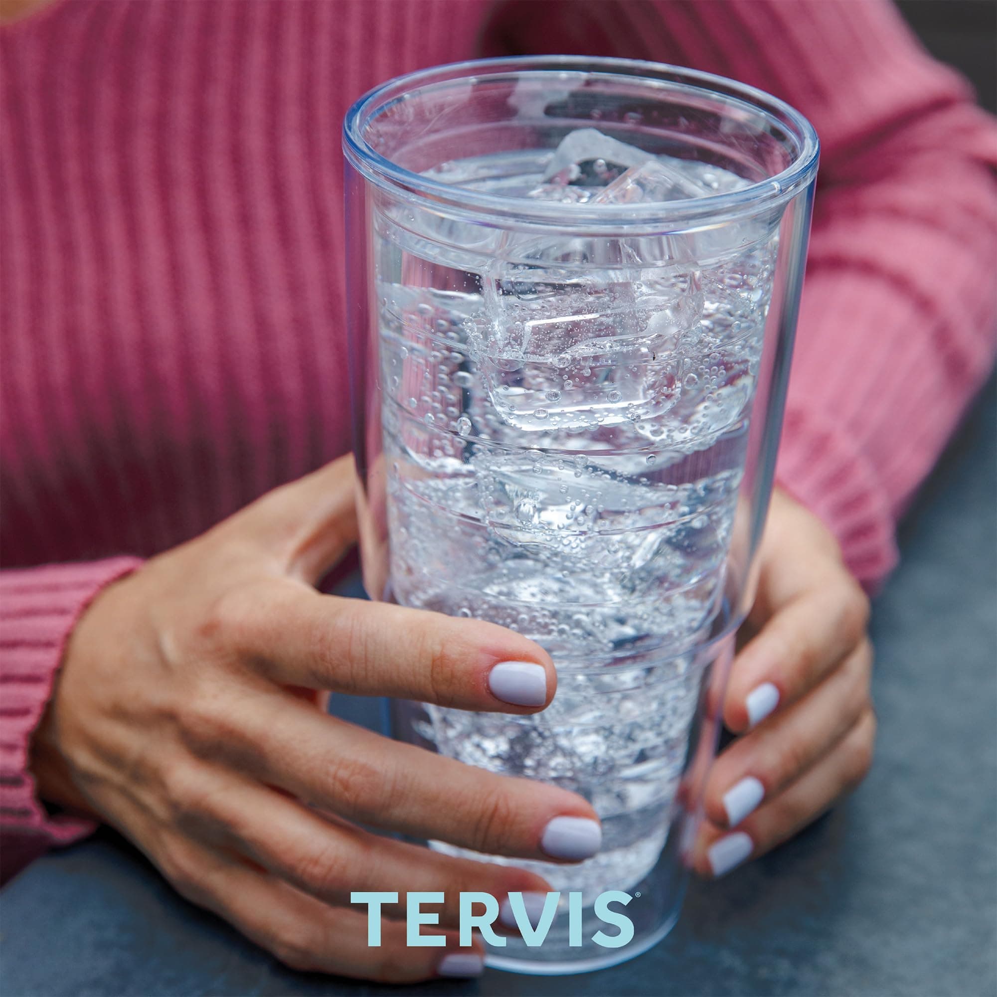 Tervis Yao Cheng - Scribbles In Blue Made in USA Double Walled Insulated Tumbler - Thumbnail 6