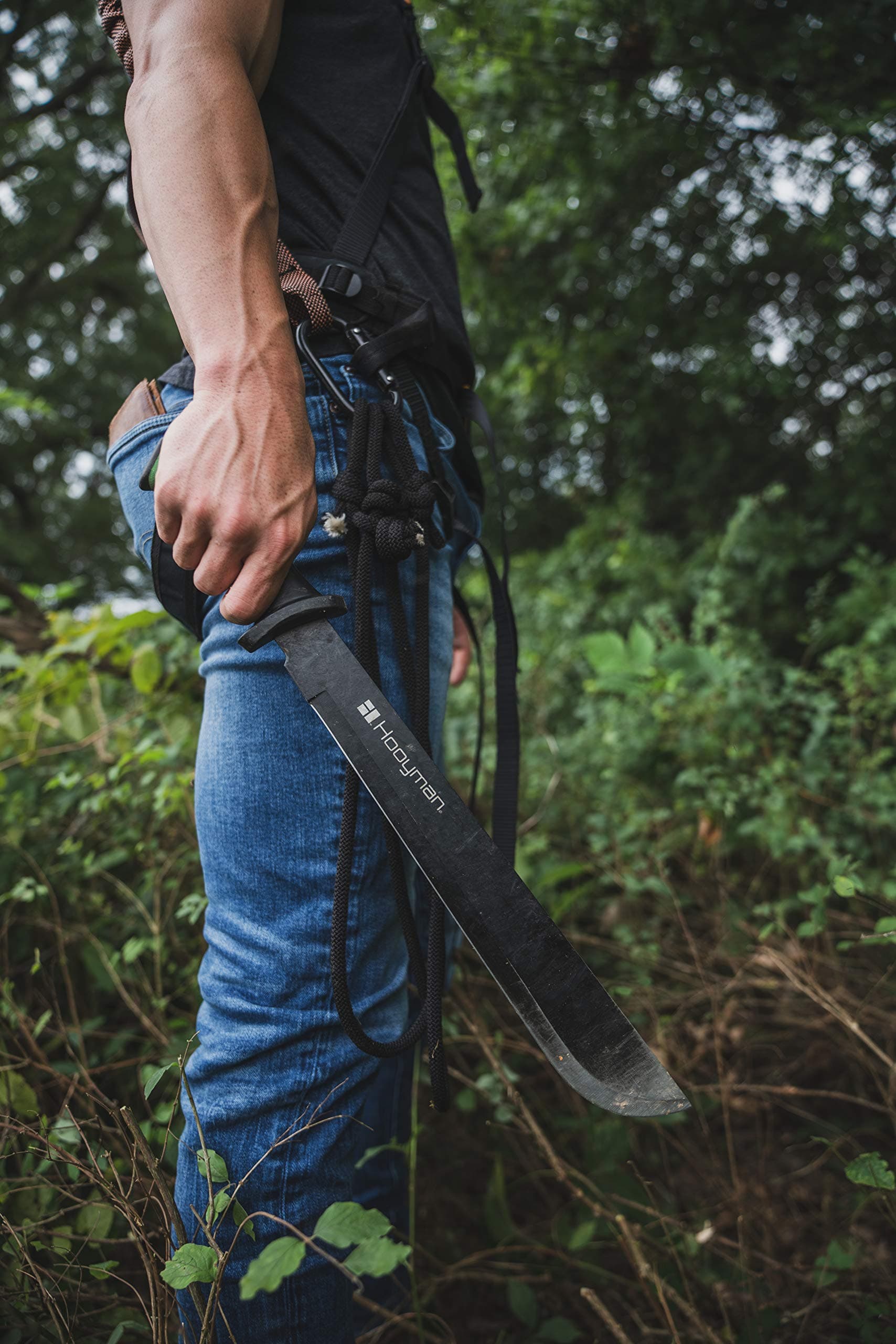 Hooyman Bush Machete with Heavy Duty Construction, Ergonomic No-Slip Handle and - Thumbnail 5