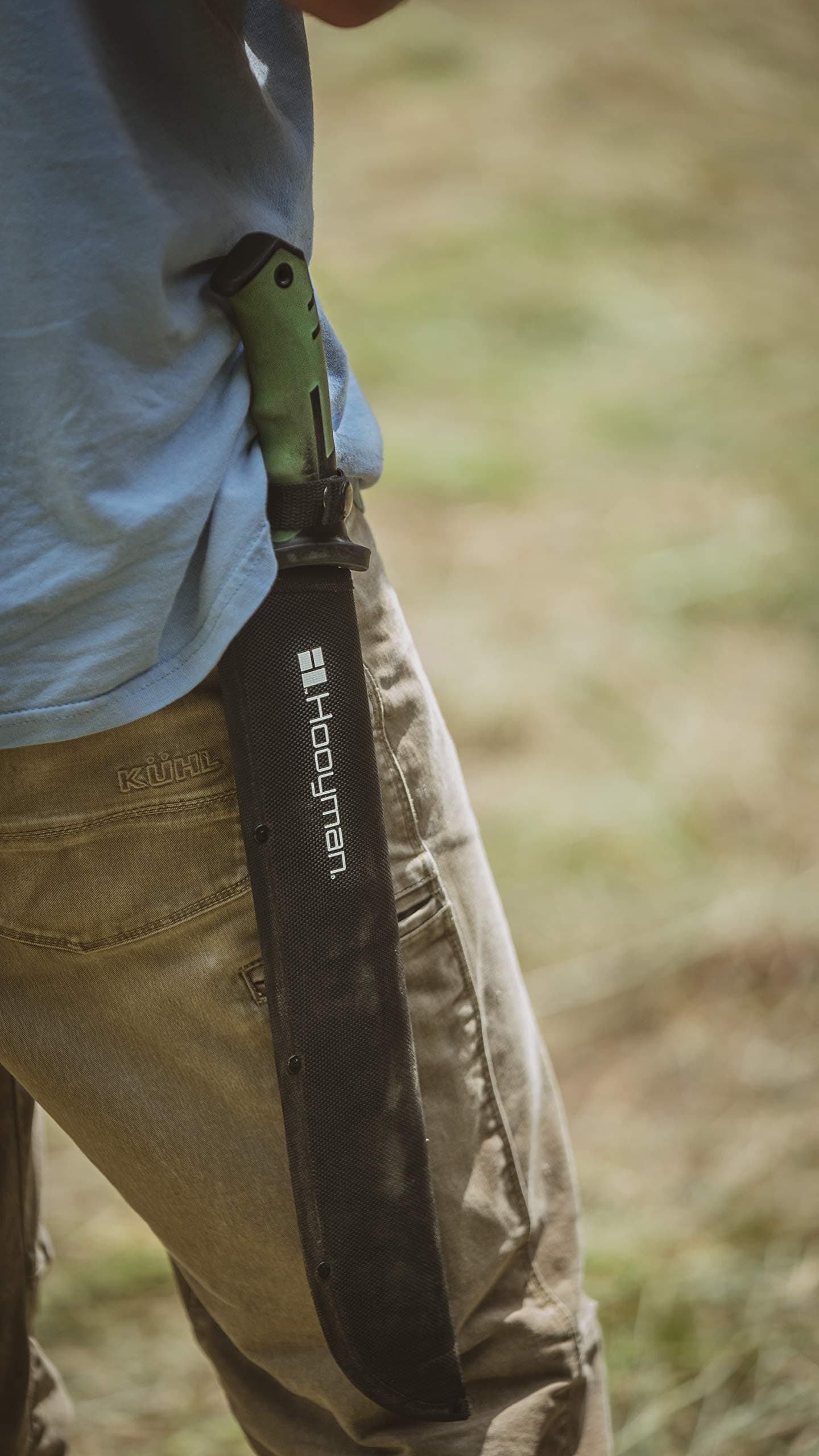 Hooyman Bush Machete with Heavy Duty Construction, Ergonomic No-Slip Handle and - Thumbnail 6