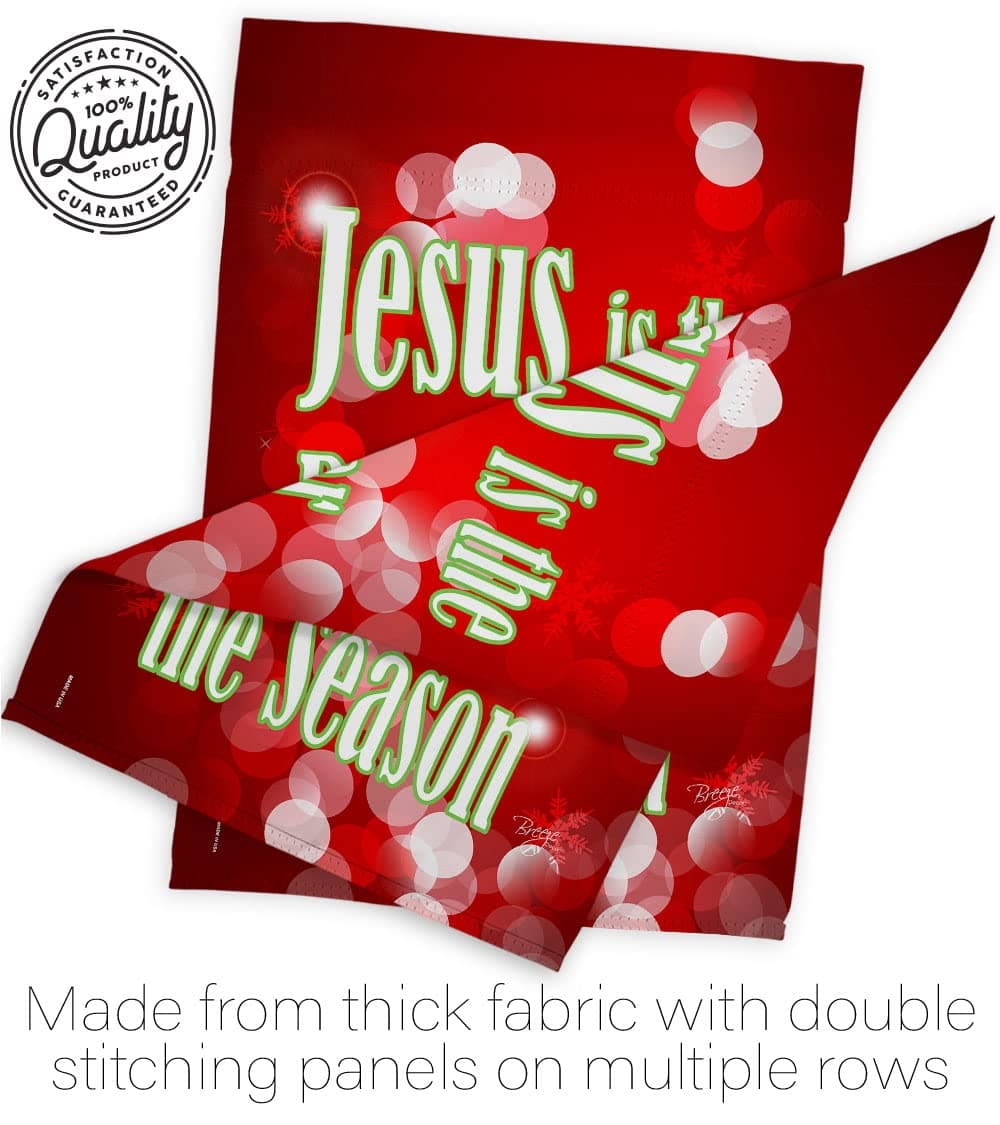 Breeze Decor - Jesus is the Reason Winter - Seasonal Nativity Impressions Decora - Thumbnail 7