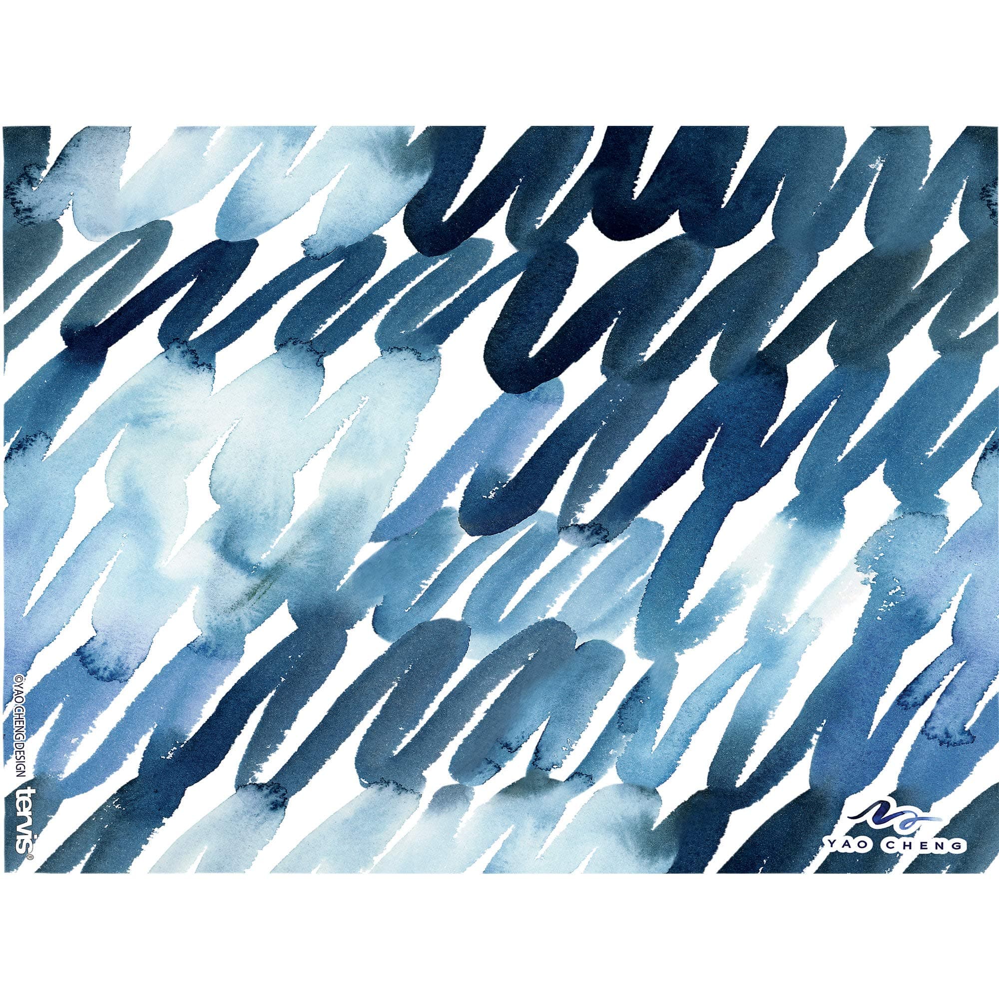 Tervis Yao Cheng - Scribbles In Blue Made in USA Double Walled Insulated Tumbler - Thumbnail 2