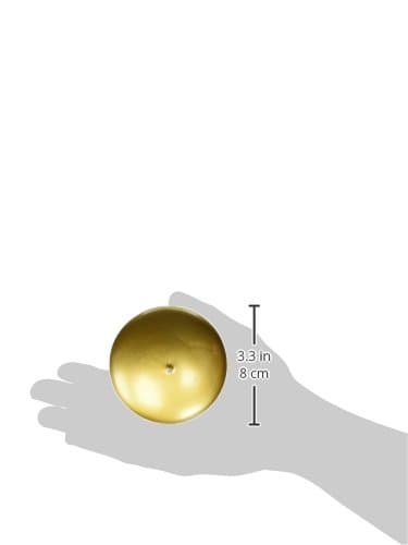 Zest Candle 12-Piece Folding Candles 3 Inch Metallic Bronze Gold - Thumbnail 2