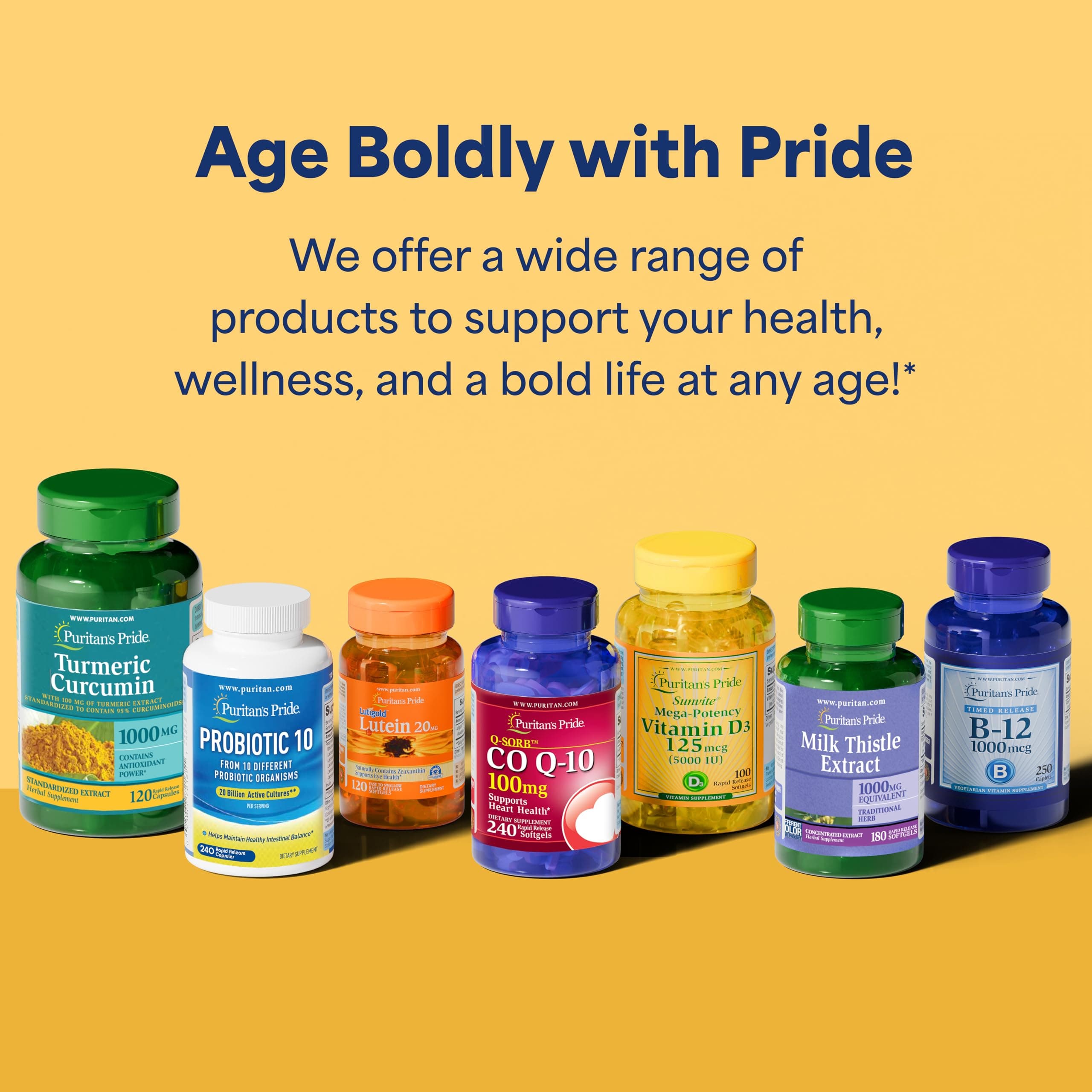 Puritan's Pride Neuro-PS Gold, Gingko Biloba, DHA Brain/Memory Support 90 Softge - Thumbnail 7