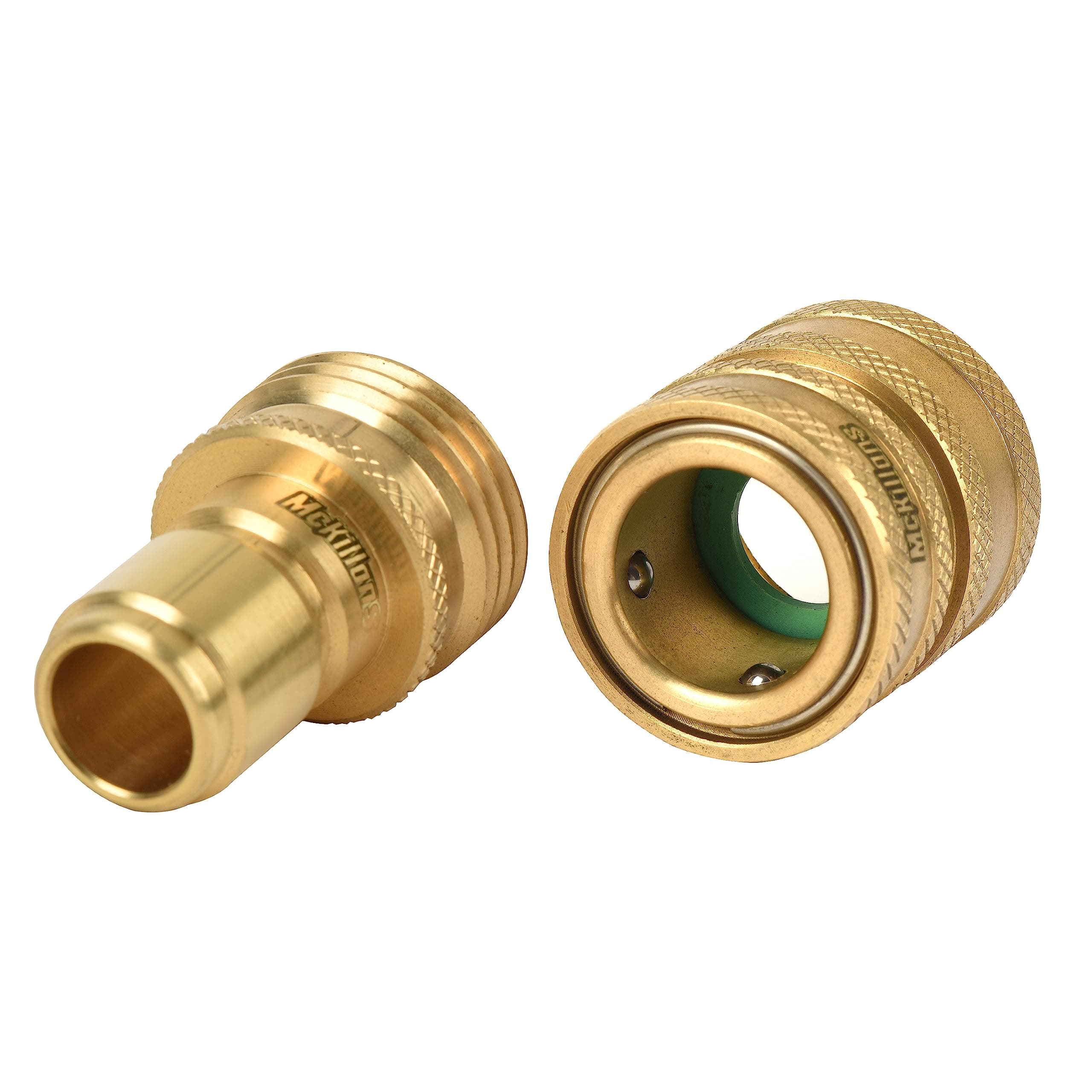 McKillans Pressure Washer Quick Connect Kit M22-14mm 3/8" Male/Female Brass - Thumbnail 8