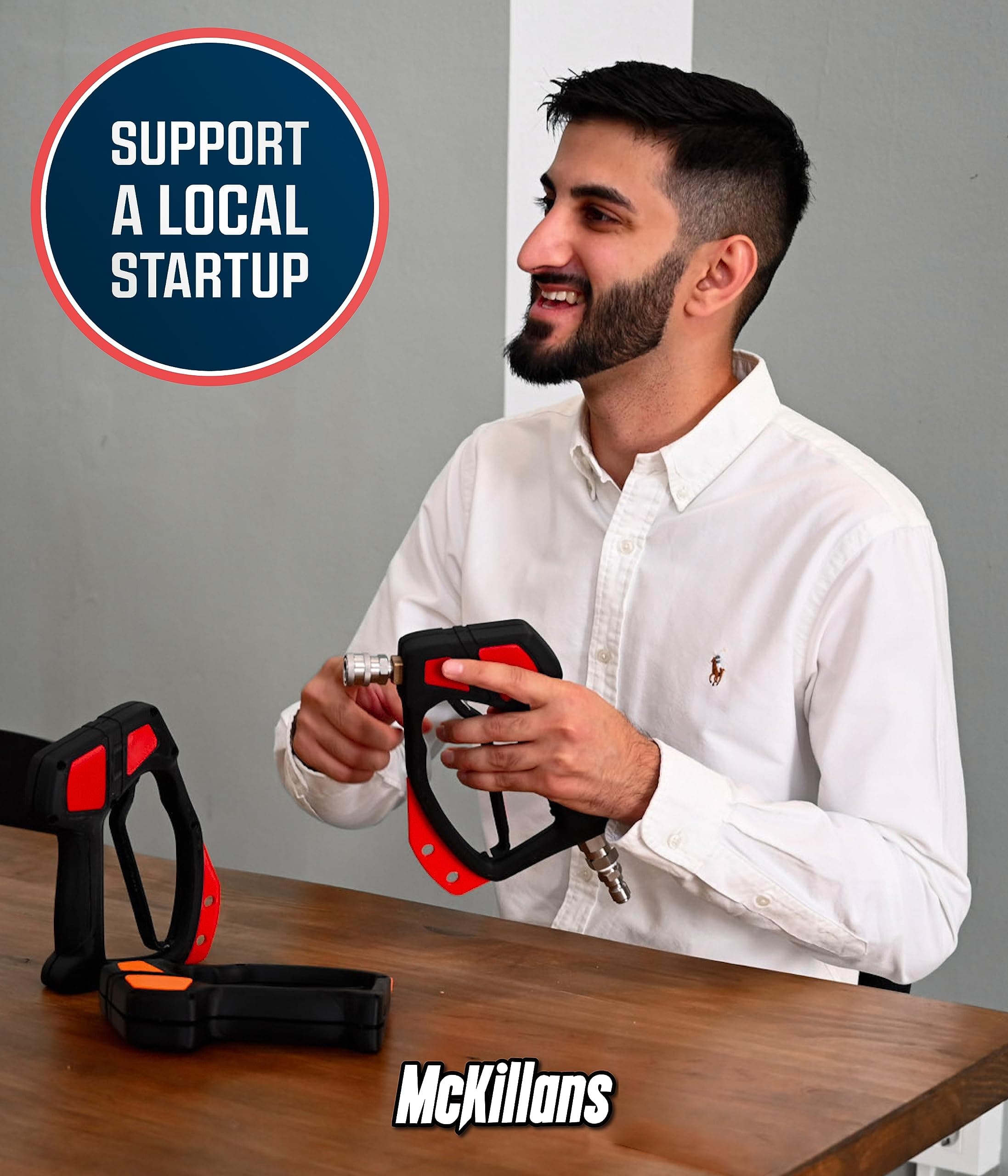 McKillans Pressure Washer Quick Connect Kit M22-14mm 3/8" Male/Female Brass - Thumbnail 9