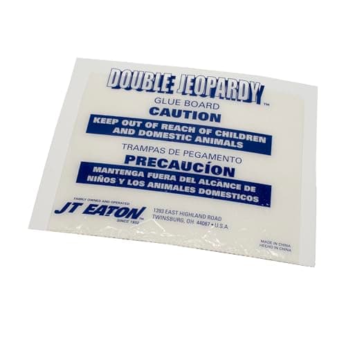 Double Jeopardy Flat Glue Board – 8.5" x 5.25" – High-Strength Rodent and Insect - Thumbnail 4