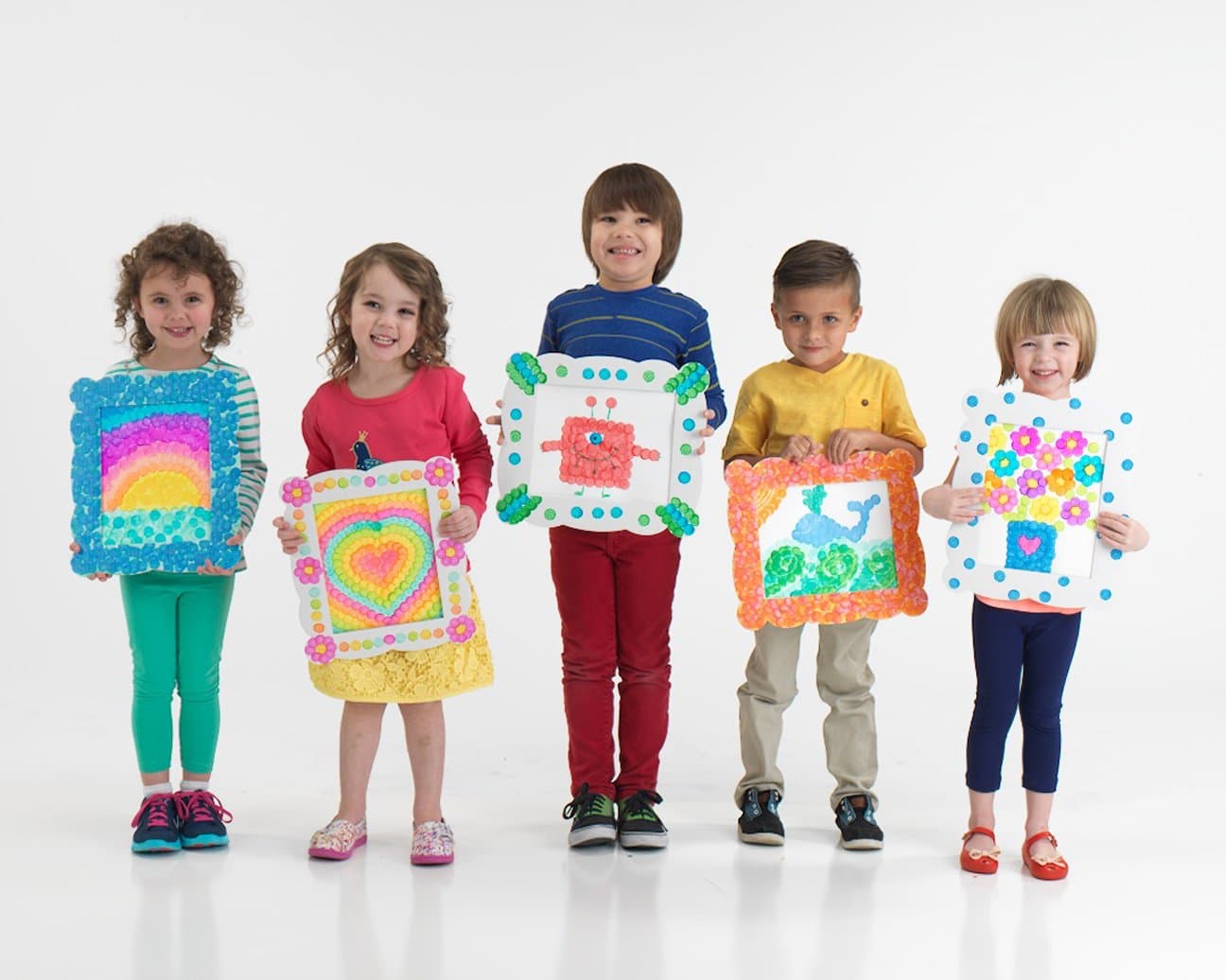 Do A Dot Art! Brilliant Colors 6 Pack Washable Paint Dot Markers Daubers for Chi - Thumbnail 8