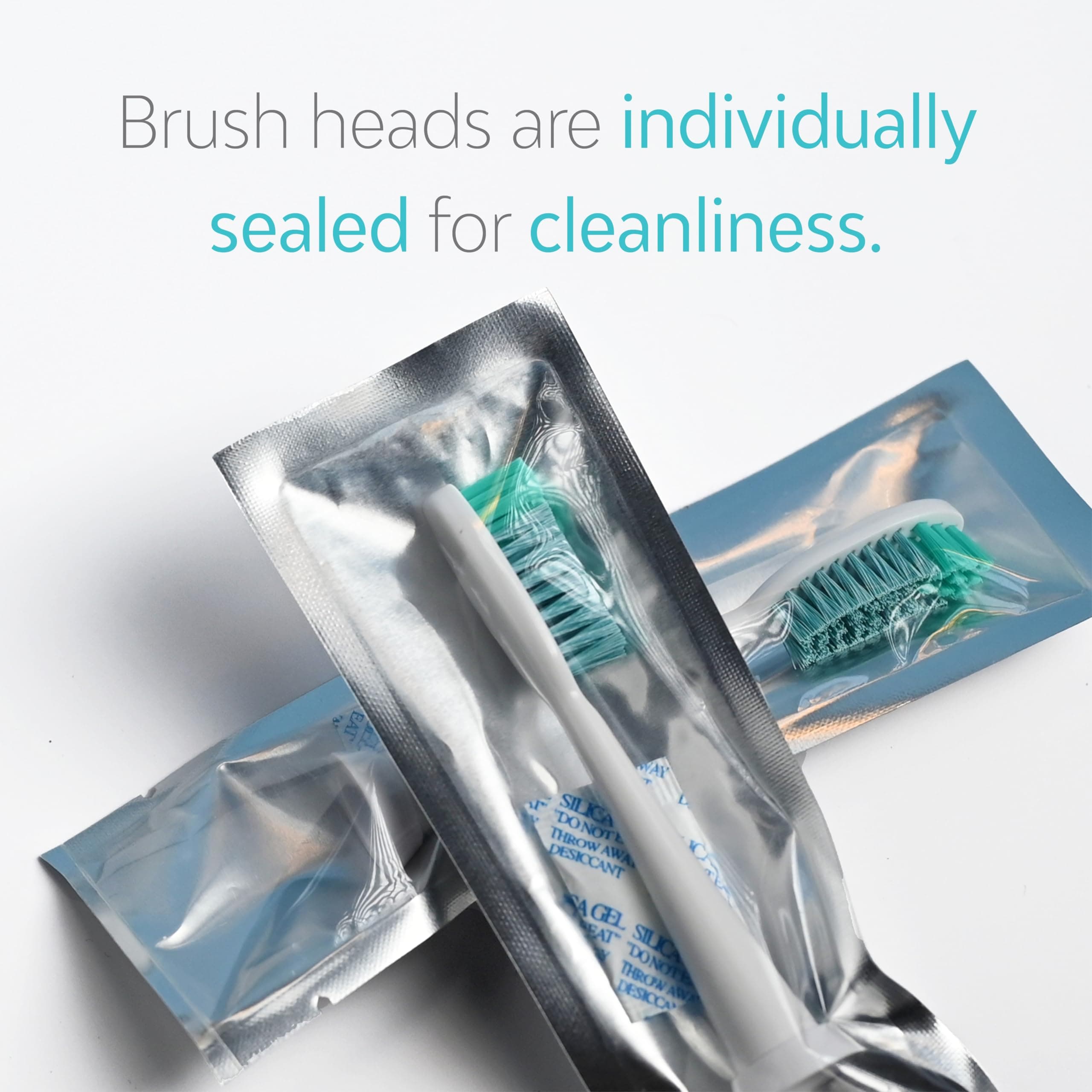 TAO Clean Daily Care Whitening Replacements Heads - Black - 2 Pack - Thumbnail 9