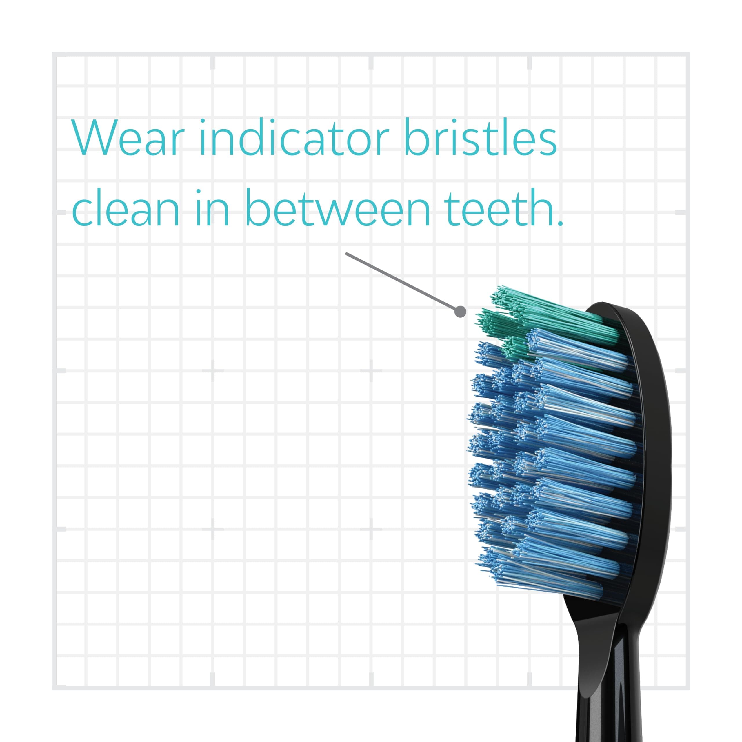 TAO Clean Daily Care Whitening Replacements Heads - Black - 2 Pack - Thumbnail 6