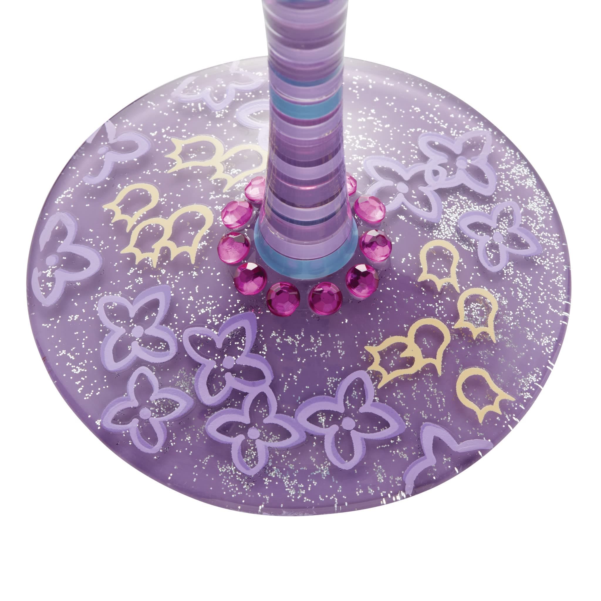 Enesco Designs by Lolita Best Grandma Ever Hand-Painted Artisan Wine Glass, 15 O - Thumbnail 6