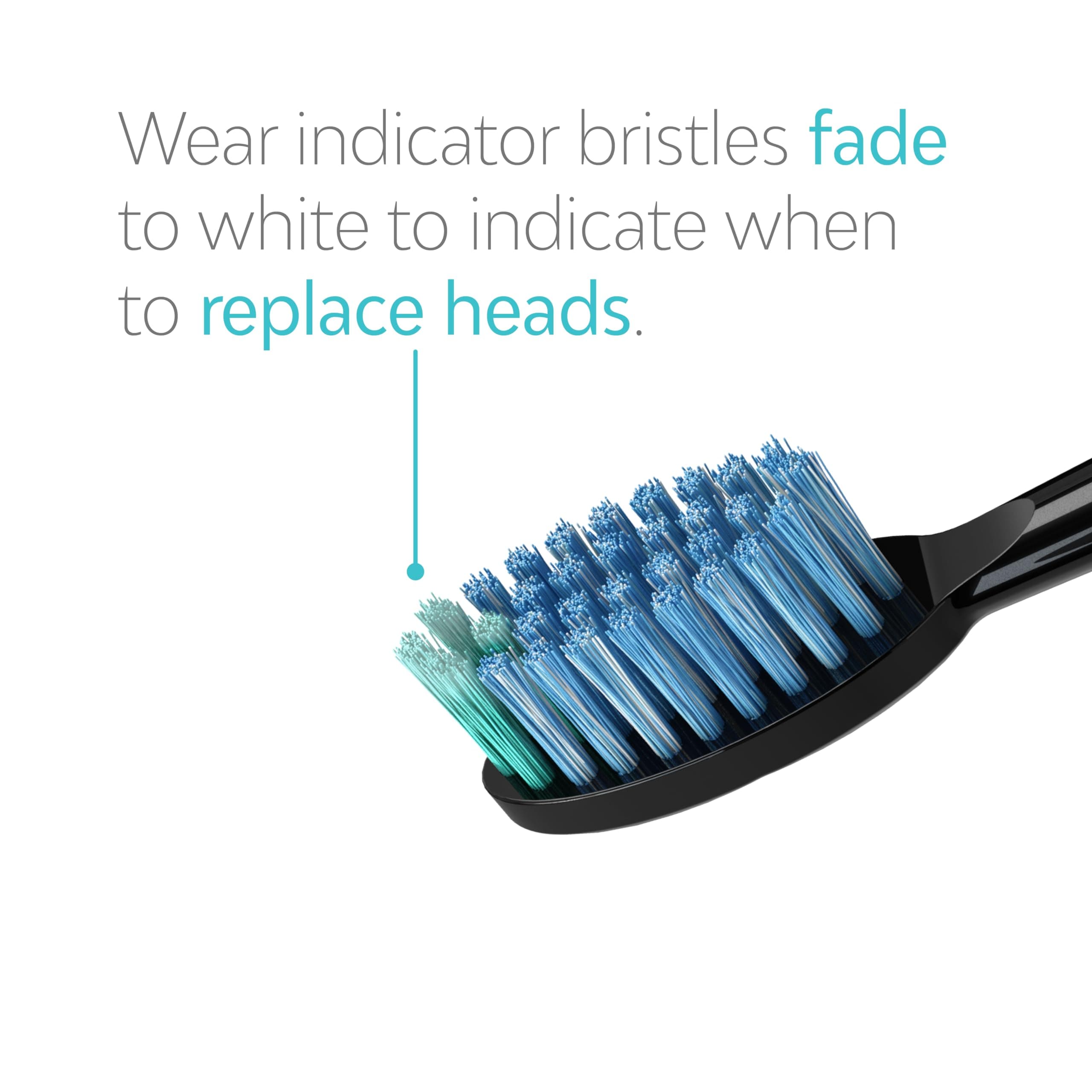 TAO Clean Daily Care Whitening Replacements Heads - Black - 2 Pack - Thumbnail 5