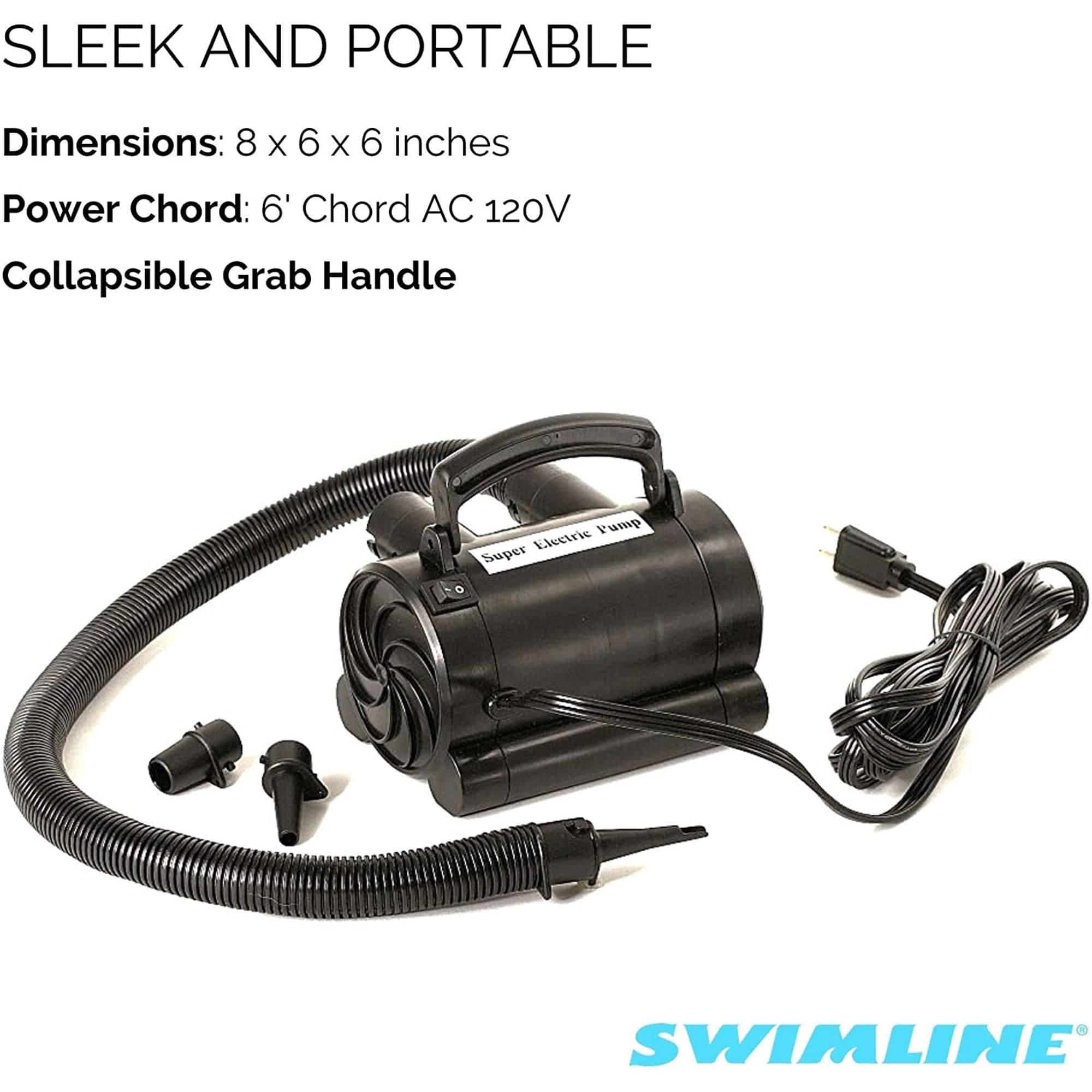 Swimline Electric Pump for Inflatables - Thumbnail 5
