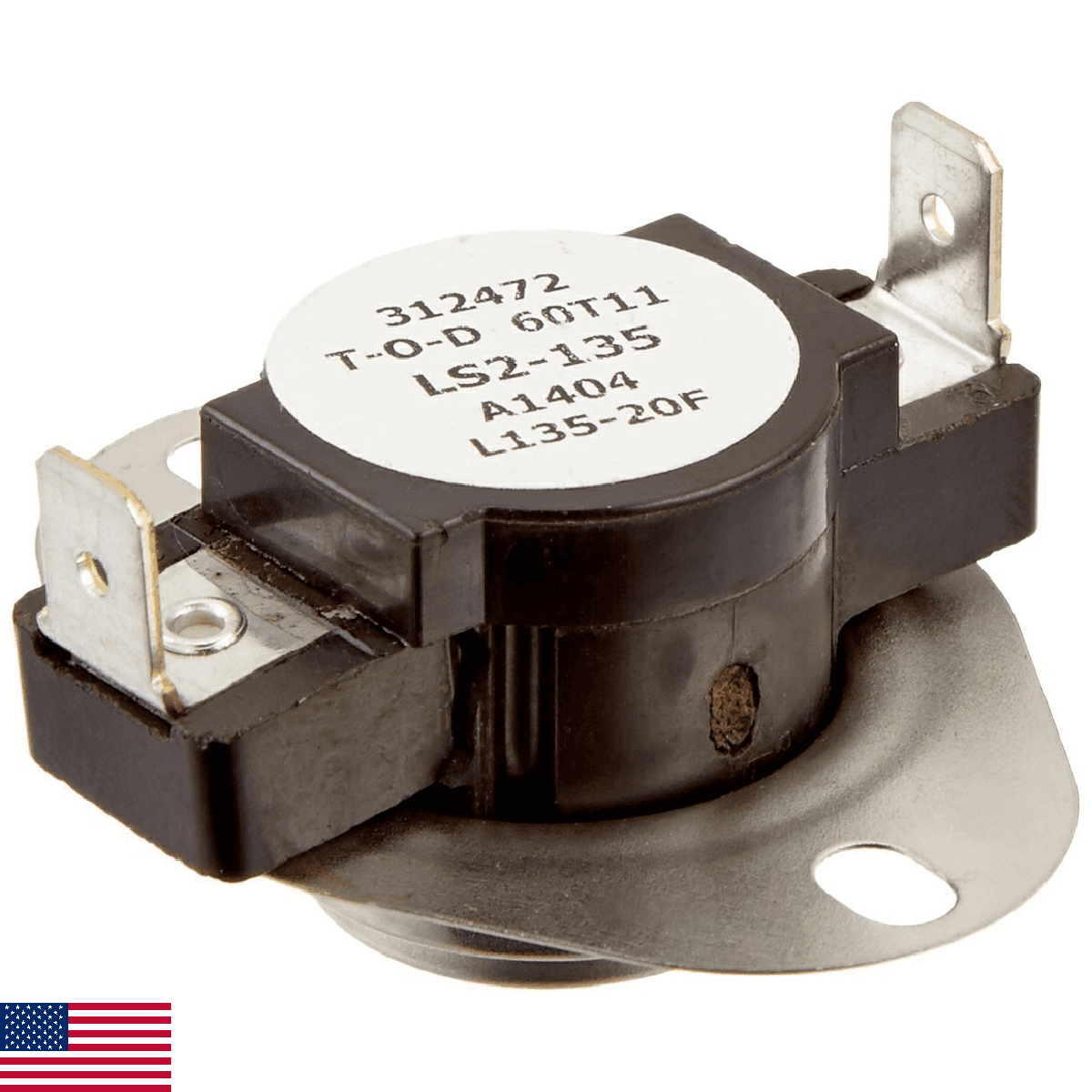 General Electric WE4M127 Dryer Cycling Thermostat - Image 1
