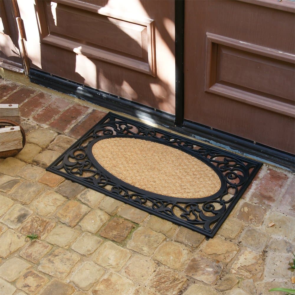 Rubber-Cal "Celtic Sea Outdoor Coco Coir Decorative Rubber Doormat, 18 x 30-Inch - Thumbnail 3