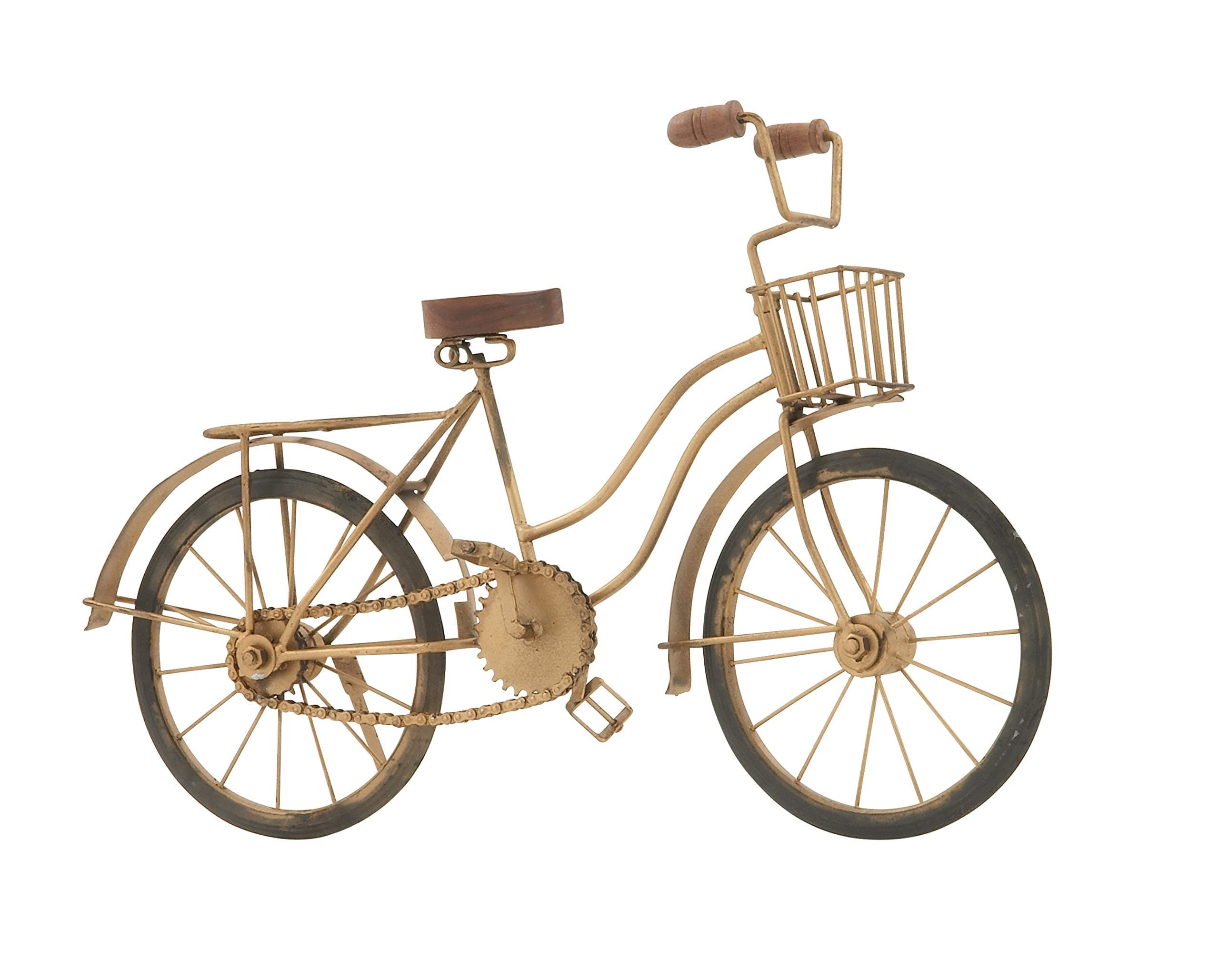 Deco 79 Metal Bike Decorative Sculpture Home Decor Statue, Accent Figurine 19" x - Thumbnail 2