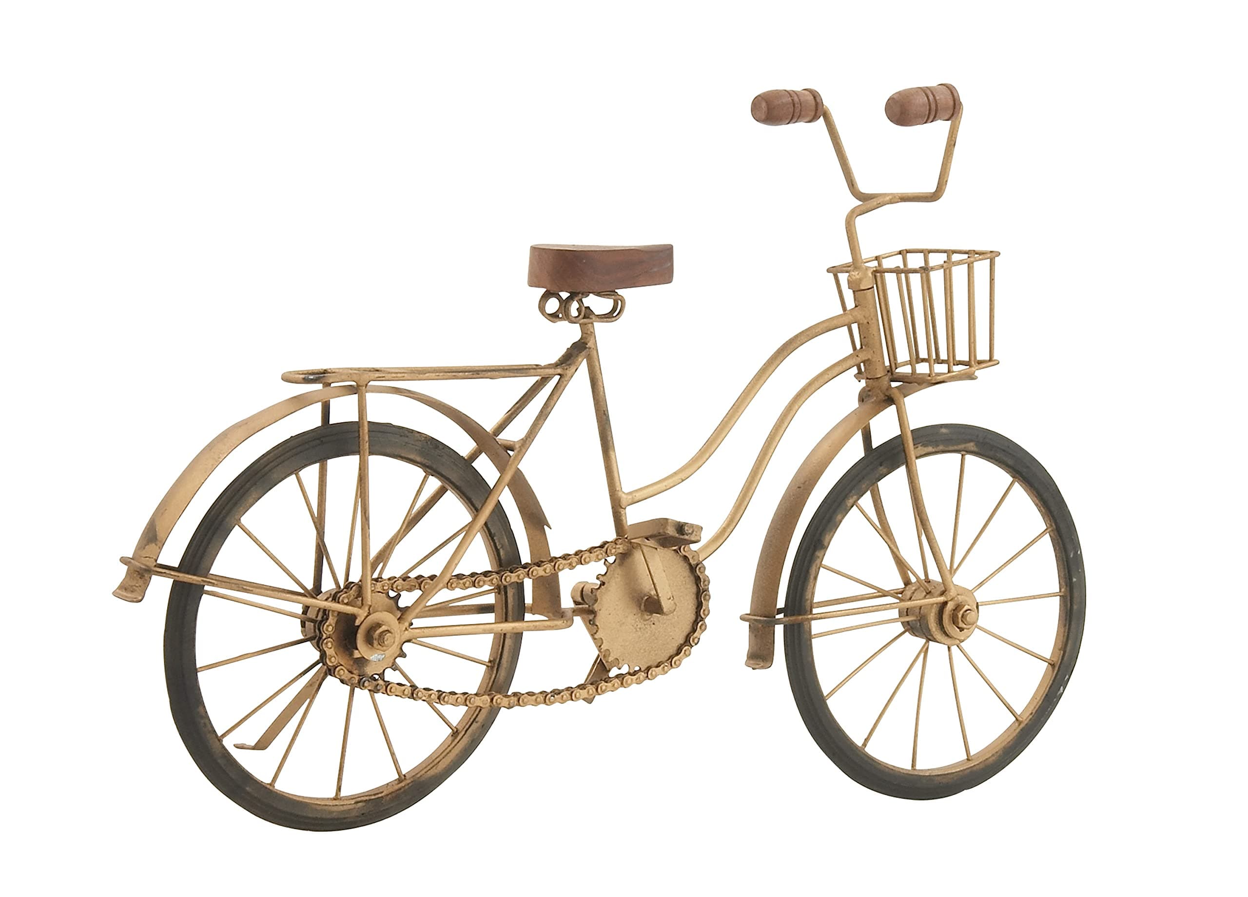 Deco 79 Metal Bike Decorative Sculpture Home Decor Statue, Accent Figurine 19" x - Thumbnail 3