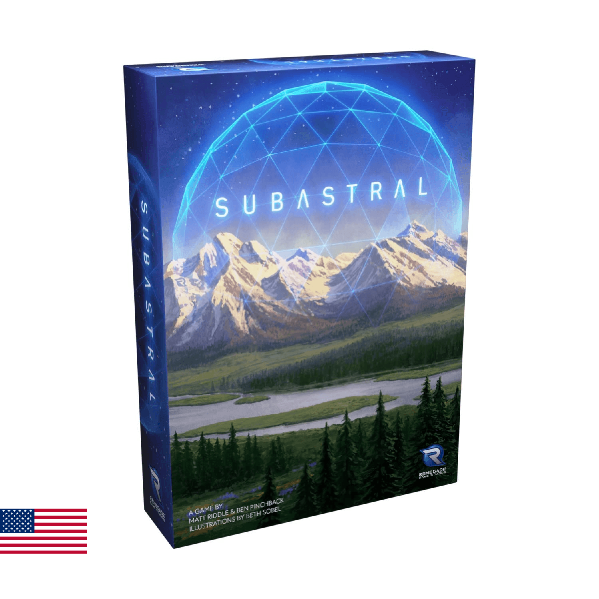 Renegade Game Studios Subastral 2-5 Players Ages 10+ Hand Management Set Collect - Image 1