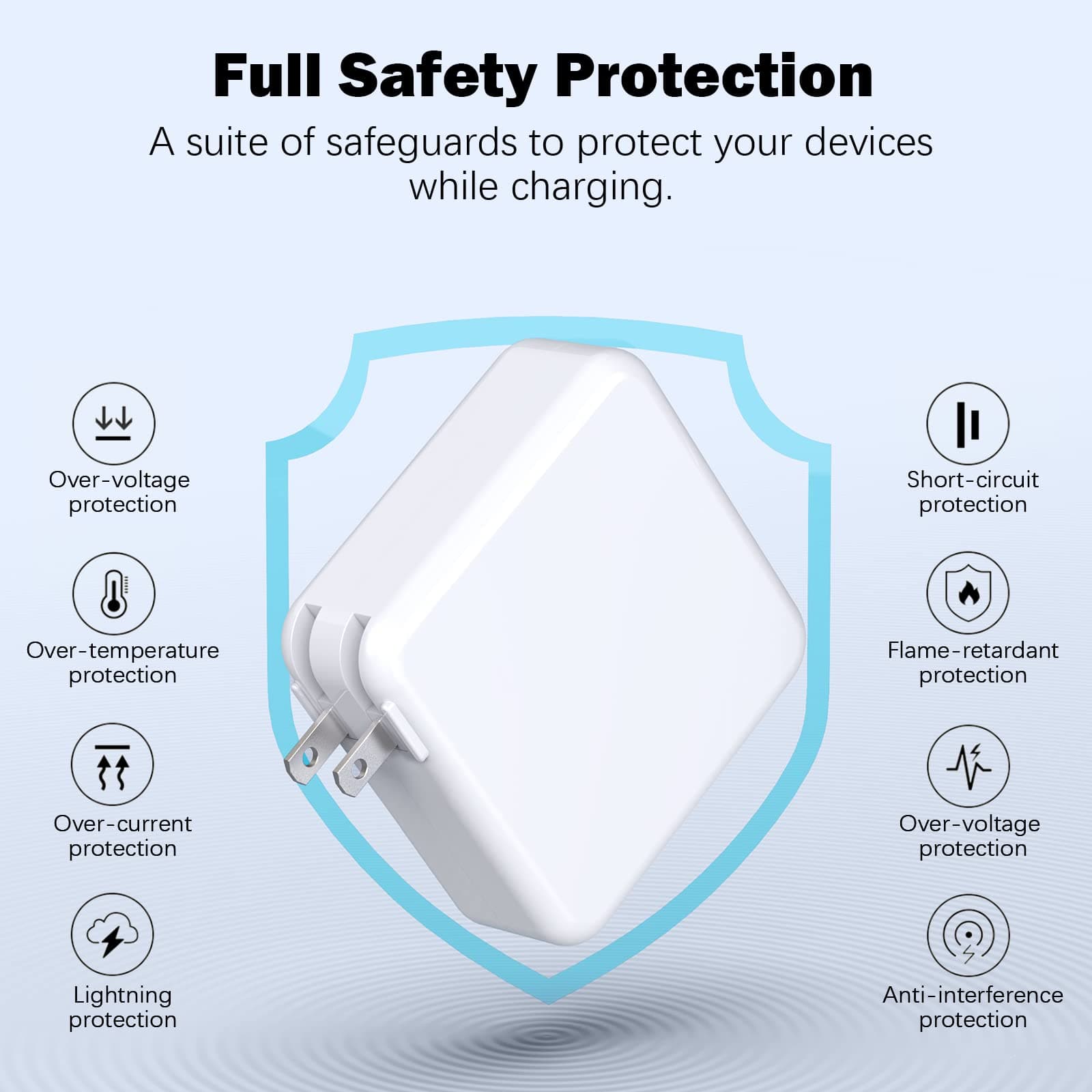 Mac Book Pro Charger 120W USB C Fast Charger Adapter Compatible MacBook Pro Air - Thumbnail 3