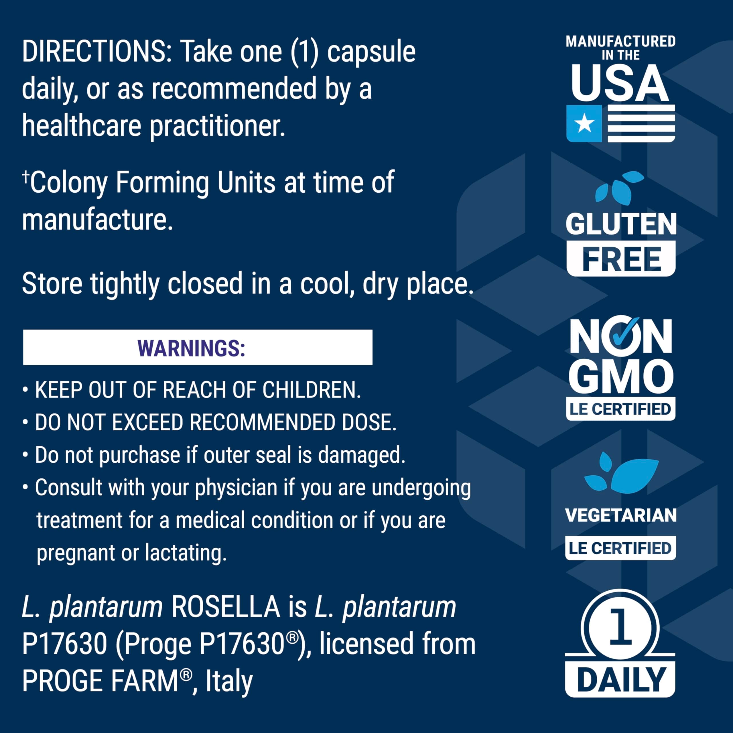 Life Extension FLORASSIST Probiotic Women's Health, 30 Caps - Vaginal, Digestive - Thumbnail 7