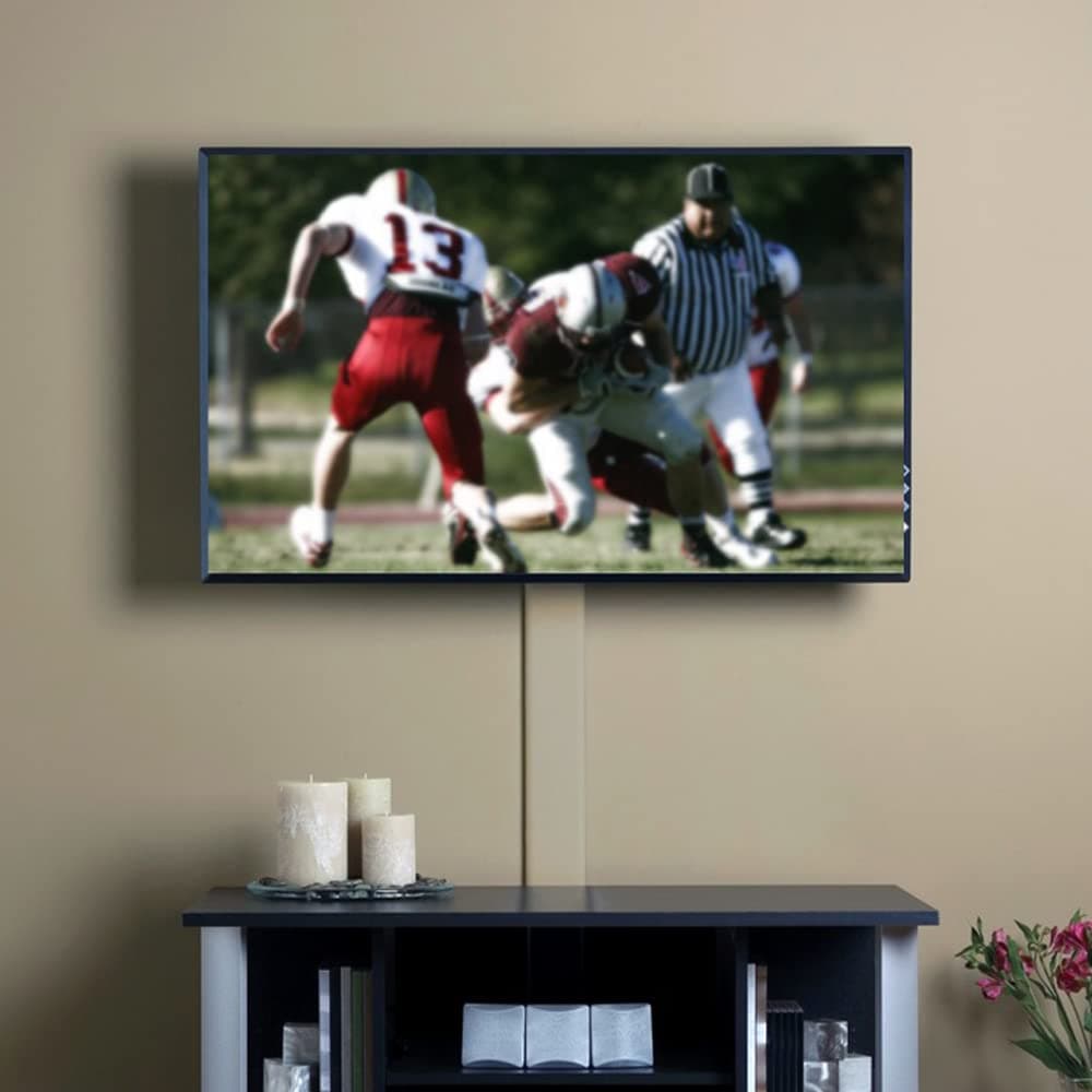 Legrand Wiremold C33 30 Inch Flat Screen TV Cord Cover Kit Organizer Wall Holds - Thumbnail 6