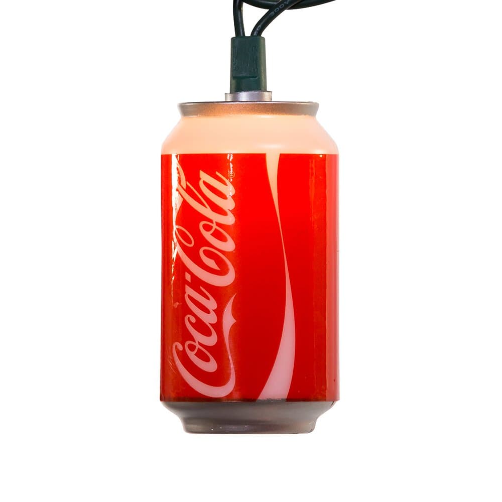 Kurt Adler CC0748 Coca-Cola Can Light Set, 10 Light - Thumbnail 6