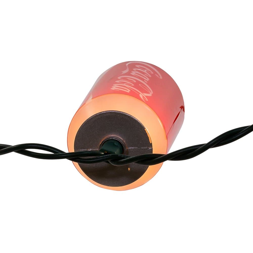 Kurt Adler CC0748 Coca-Cola Can Light Set, 10 Light - Thumbnail 7