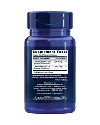 Life Extension FLORASSIST Probiotic Women's Health, 30 Caps - Vaginal, Digestive - Thumbnail 2