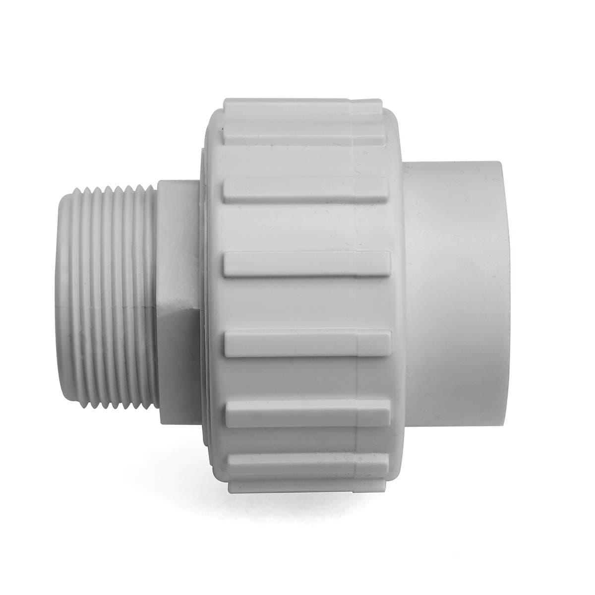 XtremepowerUS PVC 1.5" Slip Union Socket Joint Adapter for Pool Pump (2-Pack) - Thumbnail 2