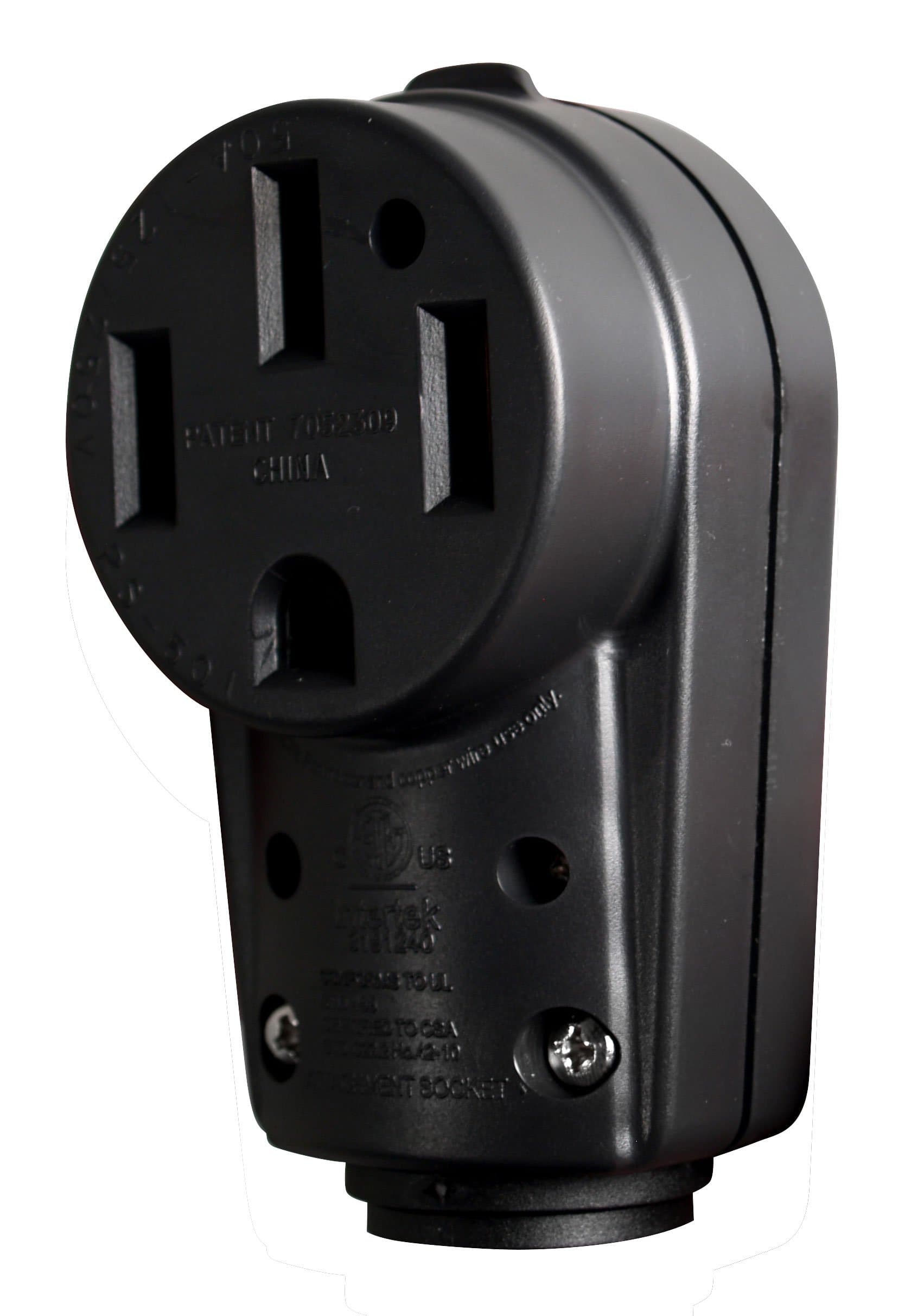 Voltec 16-00579 50 Amp Female Replacment Head - Thumbnail 2