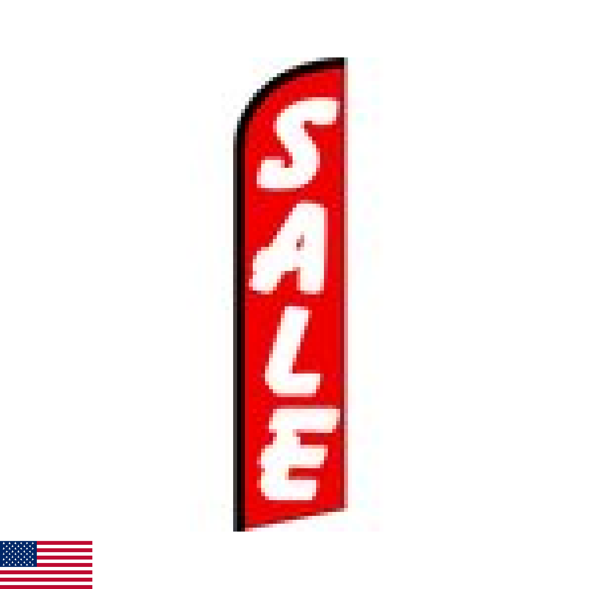Quality Standard Flags Sale Windless Banner, 11.5 by 2.5' - Image 1