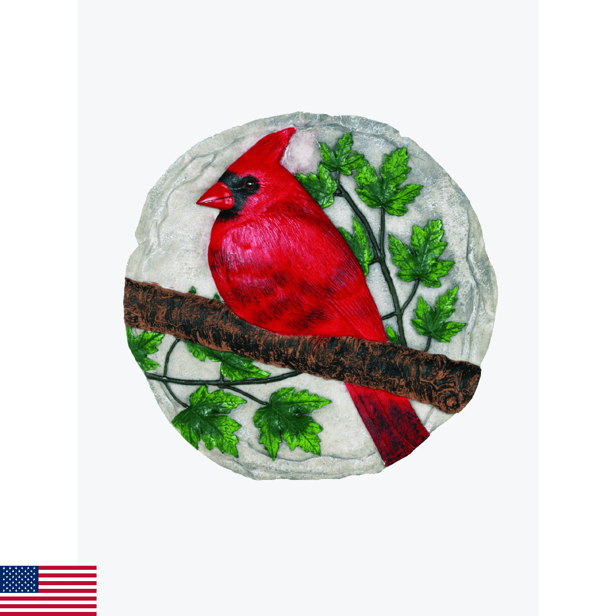 Spoontiques Cardinal Stepping Stone - Image 1