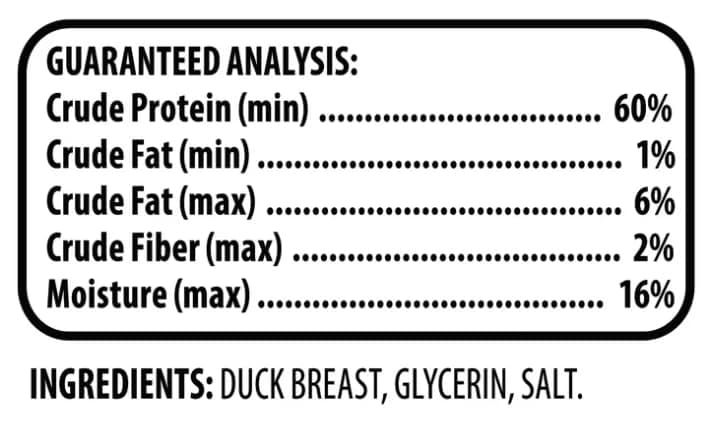 Golden Rewards Duck Jerky Premium Treats for Dogs, 16 oz Bag - Thumbnail 4