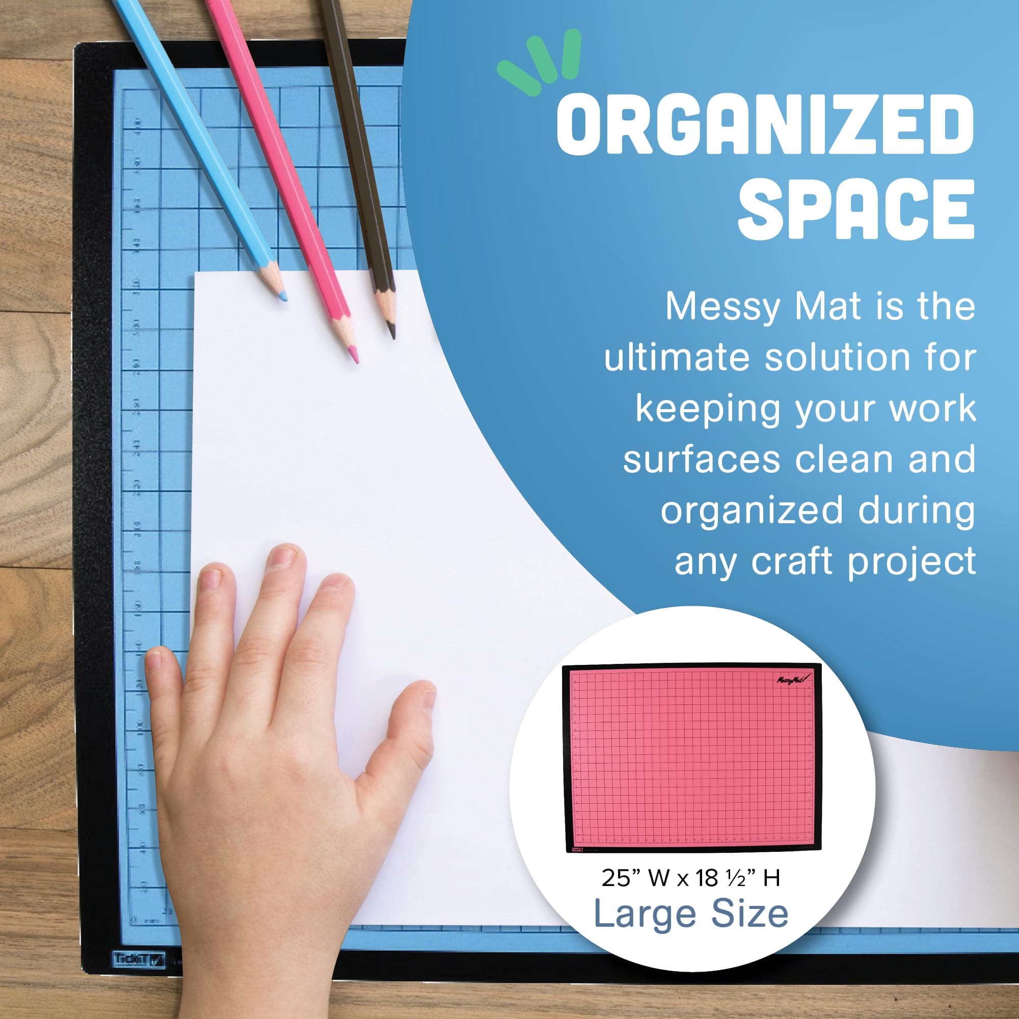 Constructive Playthings Messy Mats, Craft & Art Supplies, Classroom Must Haves, - Thumbnail 4