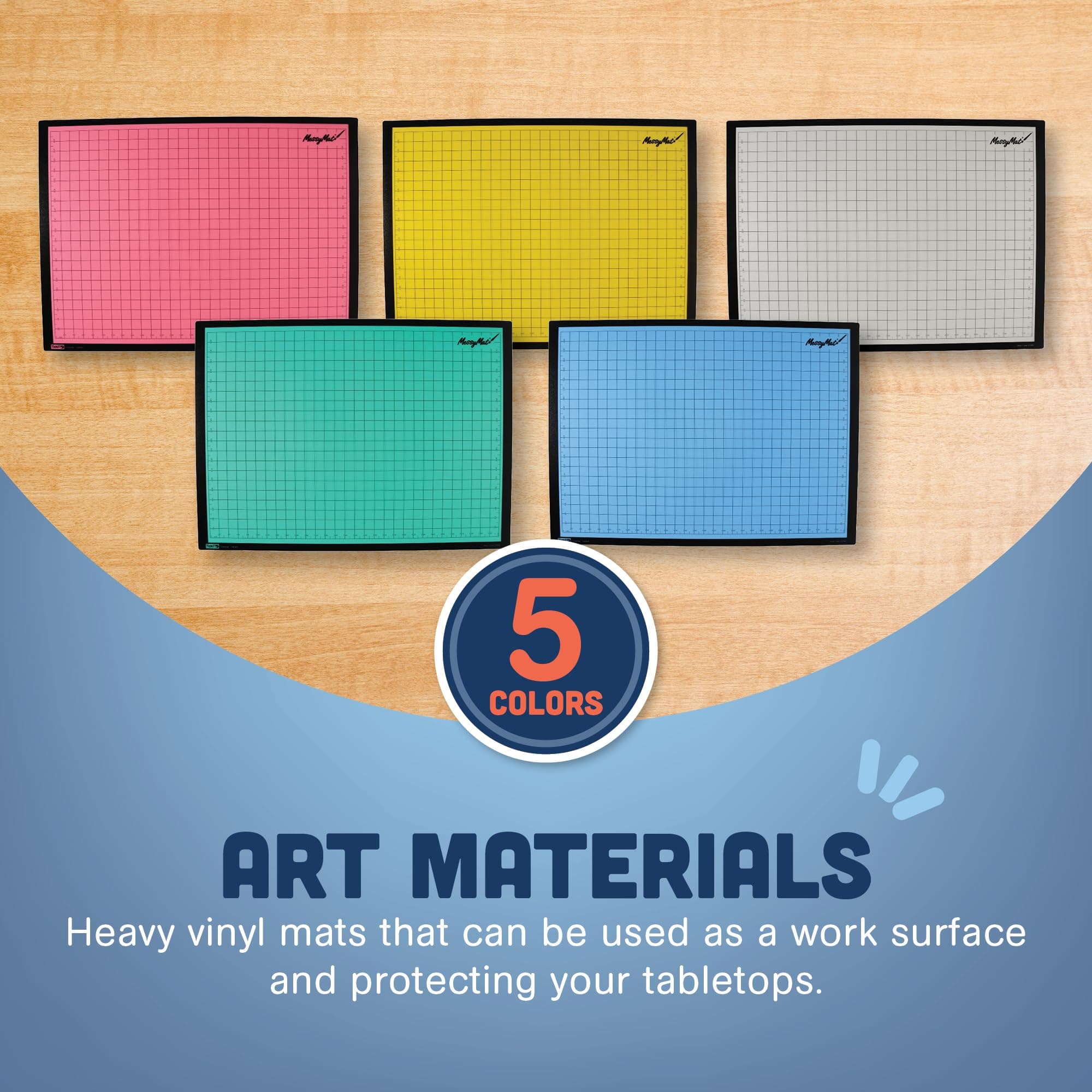 Constructive Playthings Messy Mats, Craft & Art Supplies, Classroom Must Haves, - Thumbnail 3