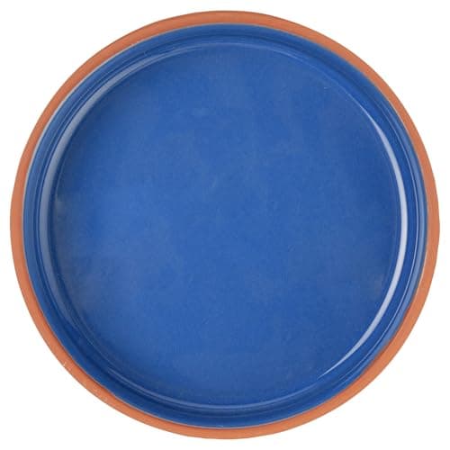 Restaurantware-Terra Tek 15.2 Ounce Terracotta Cazuelas, 2 Blue Glazed Clay Pots - Thumbnail 12