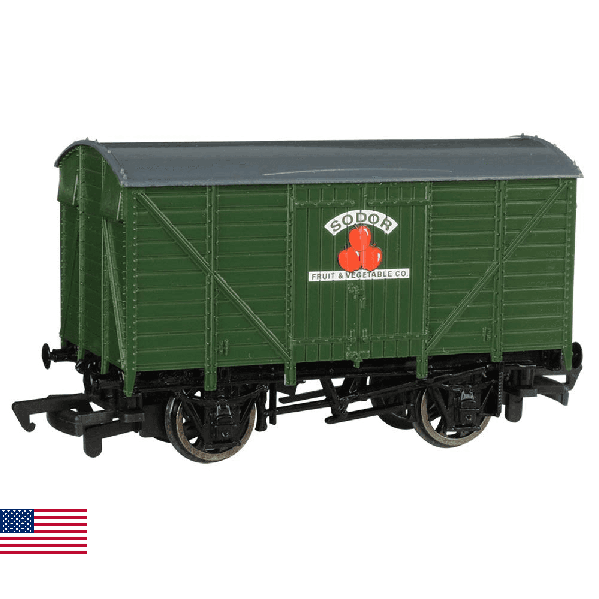 Thomas and Friends - VENTILATED VAN - SODOR FRUIT & VEGETABLE CO. - HO Scale - Image 1